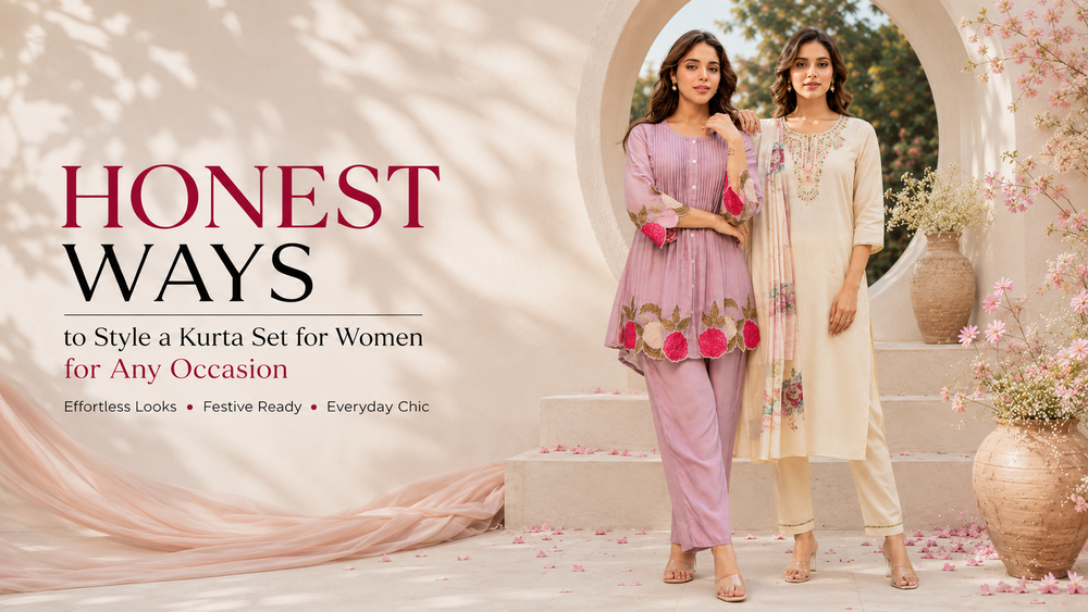 5 Honest Ways to Style a Kurta Set for Women for Any Occasion