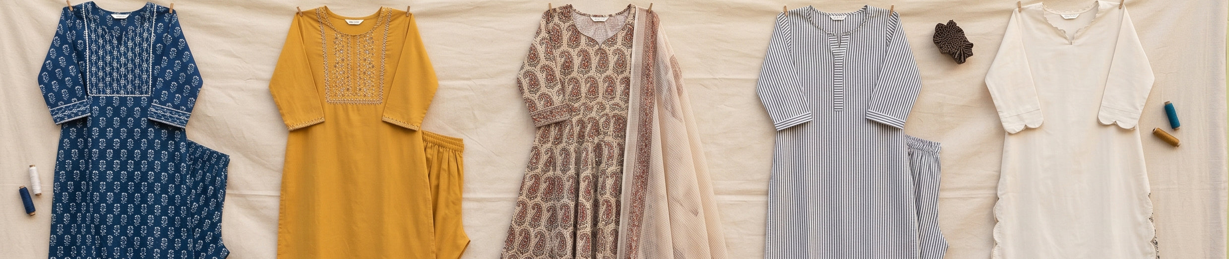 Cotton Kurta Sets