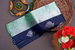 Blue Jacquard Saree