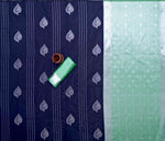 Blue Jacquard Saree