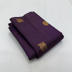 Royal Purple Jacquard Saree