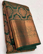Mahendi Green Jacquard Saree