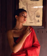 Luxury Black Jacquard Saree
