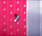Red Jacquard Saree