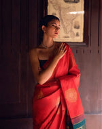 Luxury Black Jacquard Saree