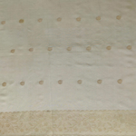 Elegant Cream Jacquard Saree for Women