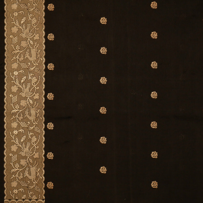 Black Jacquard Saree for Women – Premium Festive & Traditional Wear
