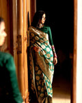 Elegant Dark Green Jacquard Saree – Timeless Style & Premium Craftsmanship