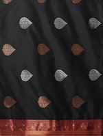 Black Jacquard Saree 