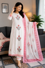 Balaji Premium Jaipuri Taj Cotton suit set