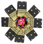 Classic Black Jacquard Saree