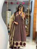 Premium Mul Cotton Ethnic Wear with Delicate Threadwork