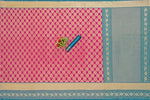 Kanjeevaram Saree with Contrast Border - Ibis Fab