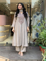 Premium Soft Muslin Cotton Suit Set with Fine Embroidery