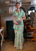 Banarasi Saree Look for Wedding Party