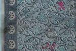 Blissful Sky Blue Colored Cotton Linen Designer Printed Saree - Ibis Fab