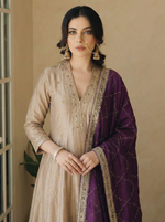 Chiku Vichitra Embroidered Kurta Set