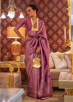 Extremely Rani Pink Colored Printed Pure Soft Silk Saree - Ibis Fab
