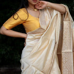 Hand loom Weaving Silk Saree - Ibis Fab