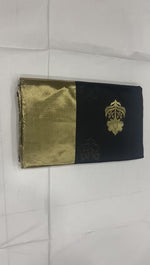 Luxury Black Jacquard Saree 