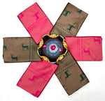 Woven Art pink Jacquard saree for wedding time - Ibis Fab