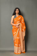 Radiant Yellow Jacquard Saree for Women – Festive & Traditional Designer Wear