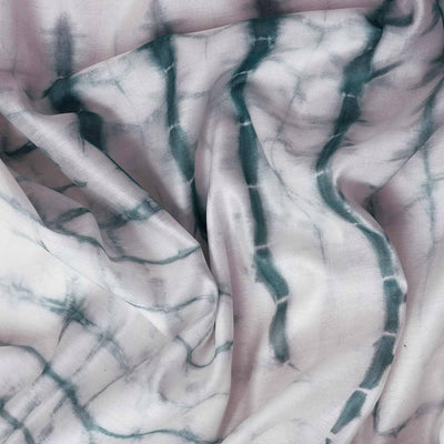 Classy White Colored Festive Printed Pure Linen Saree - Ibis Fab