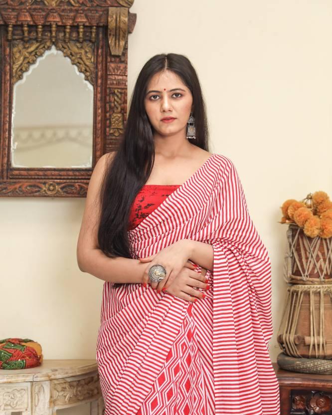 Lining Printed, New Trendy Silk Sarees